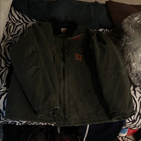 Carhartt Men's Dark Green Field Jacket